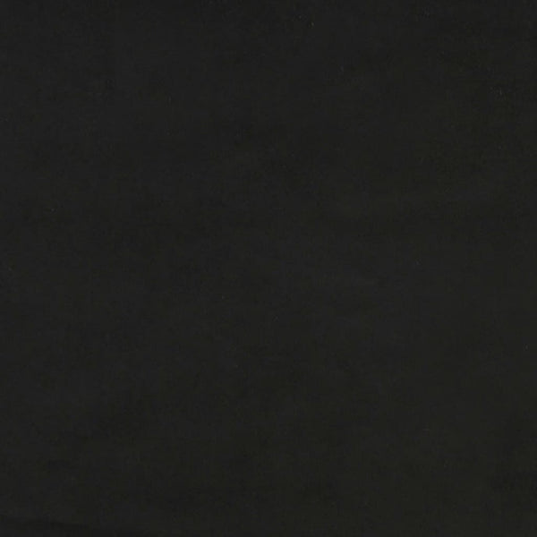 Kopfteil mit Ohren Schwarz 163x16x118/128 cm Samt