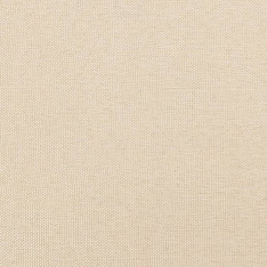 Kopfteil mit Ohren Creme 93x16x118/128 cm Stoff