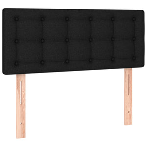 LED Kopfteil Schwarz 80x5x78/88 cm Stoff