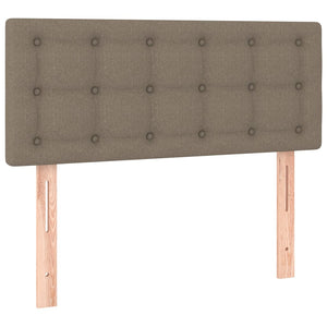 LED Kopfteil Taupe 80x5x78/88 cm Stoff