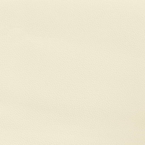 Bettgestell mit Kopfteil Creme 90x200 cm Kunstleder