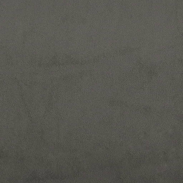 Bettgestell ohne Matratze Dunkelgrau 80x200 cm Samt