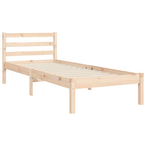 Massivholzbett 100x200 cm mit Kopfteil