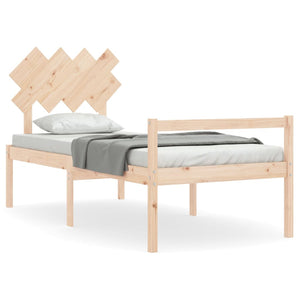 Seniorenbett 90x200 cm Massivholz