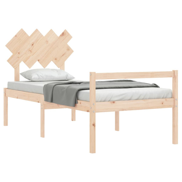 Seniorenbett 90x200 cm Massivholz