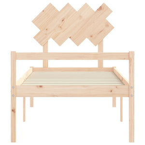Seniorenbett 90x200 cm Massivholz