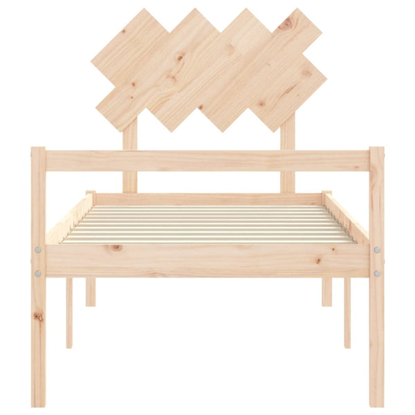 Seniorenbett 90x200 cm Massivholz