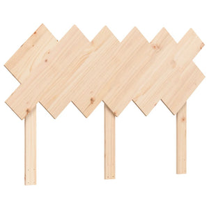vidaXL Lit pour personnes âgées avec tête de lit 120x200 cm Bois massif