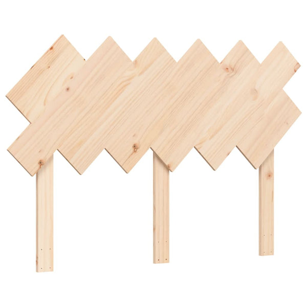 vidaXL Lit pour personnes âgées avec tête de lit 120x200 cm Bois massif
