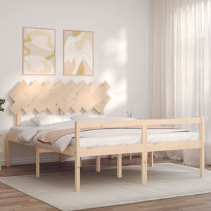 Seniorenbett 160x200 cm Massivholz