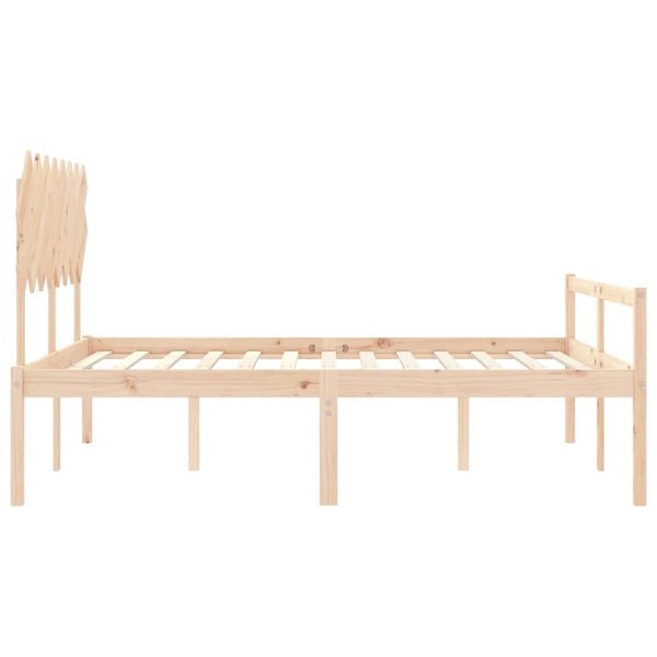 Seniorenbett 160x200 cm Massivholz