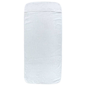 Strandtücher 4 Stk. Weiß 60x135 cm Stoff 400 GSM