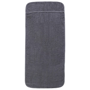 vidaXL Serviettes de plage 6 pcs Anthracite 60x135 cm Tissu 400 g/m²