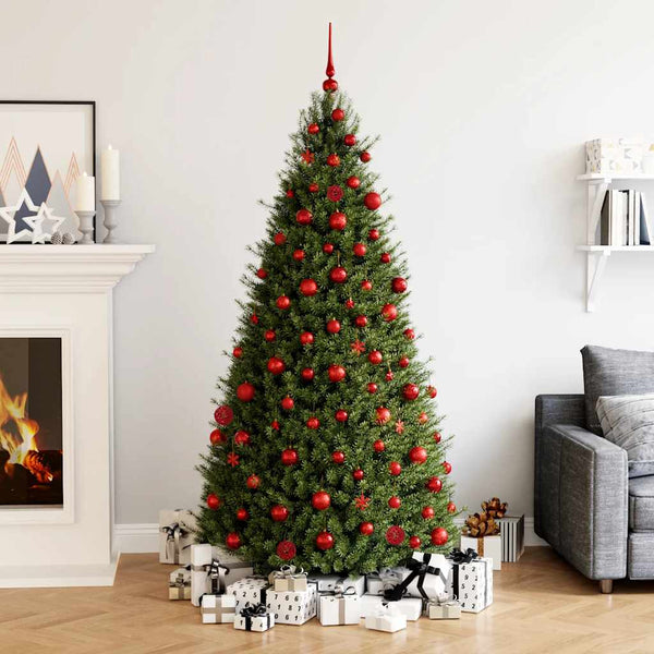 Weihnachtskugel Set Rot, 111-teilig