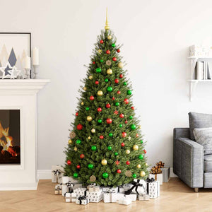 Weihnachtskugeln Set Rot Grün Gold 112-teilig