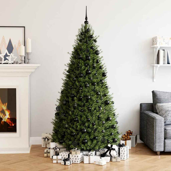 111-tlg. Weihnachtskugel-Set Schwarz