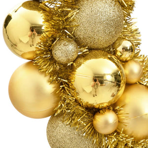 Goldener Weihnachtskranz 45cm