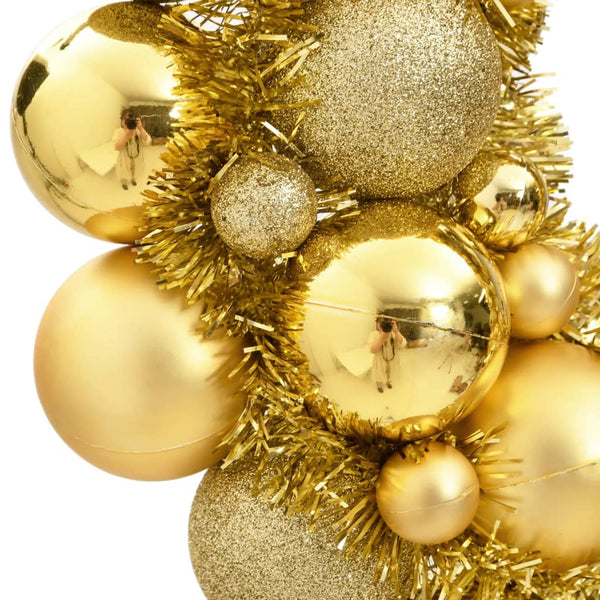 Goldener Weihnachtskranz 45cm