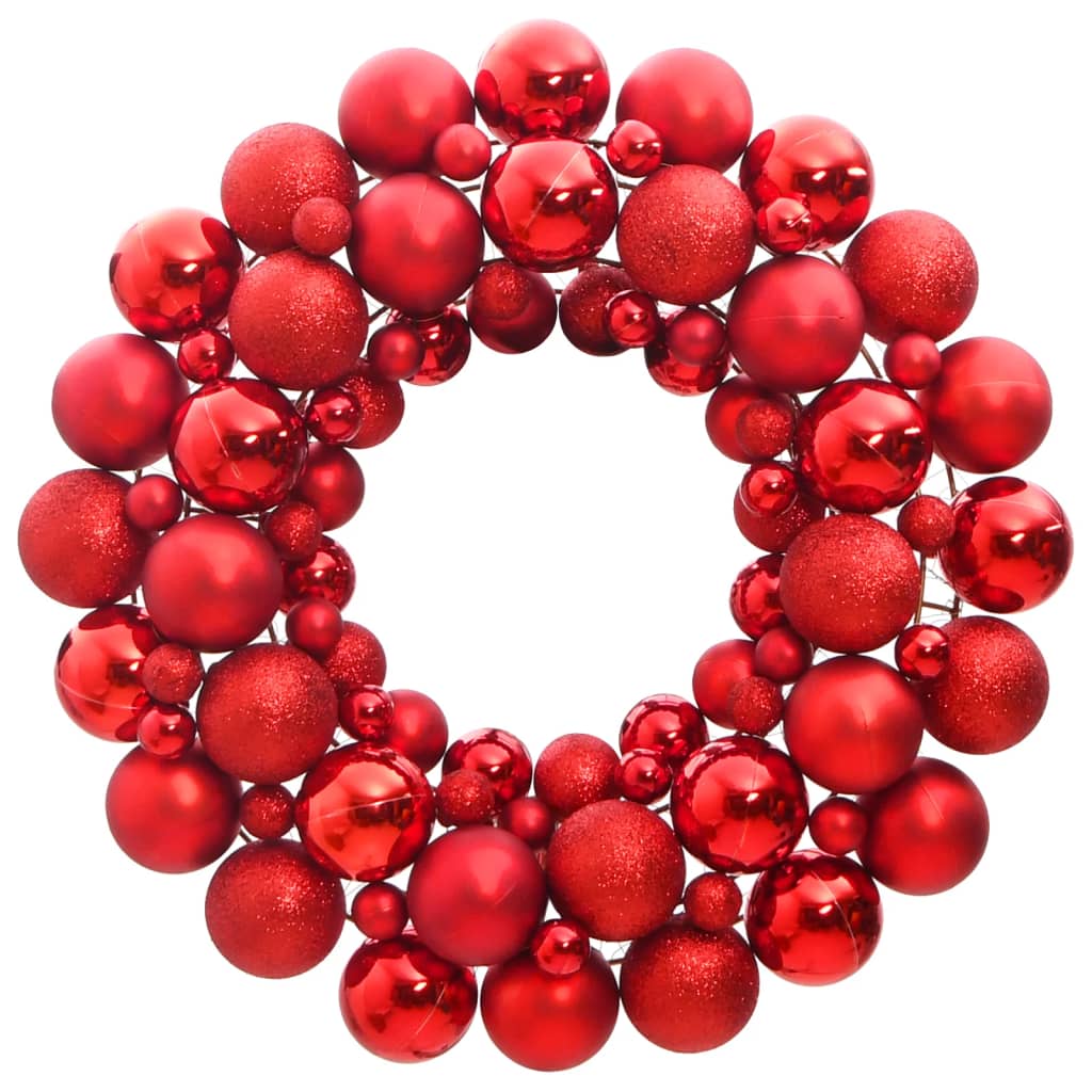 Weihnachtskranz Rot 45cm