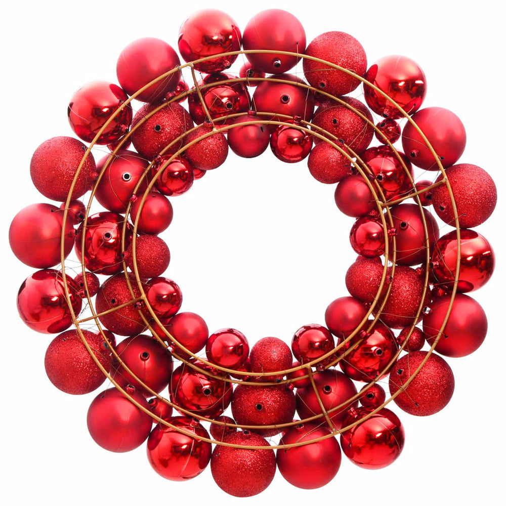 Weihnachtskranz Rot 45cm