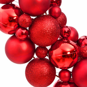 Weihnachtskranz Rot 45cm