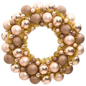 Weihnachtskranz Rotgolden 45cm