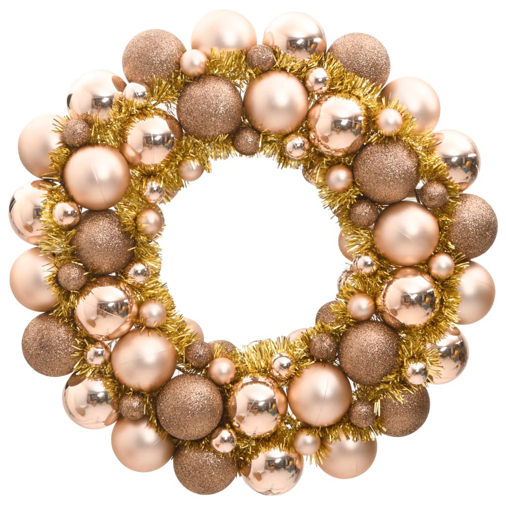 Weihnachtskranz Rotgolden 45cm