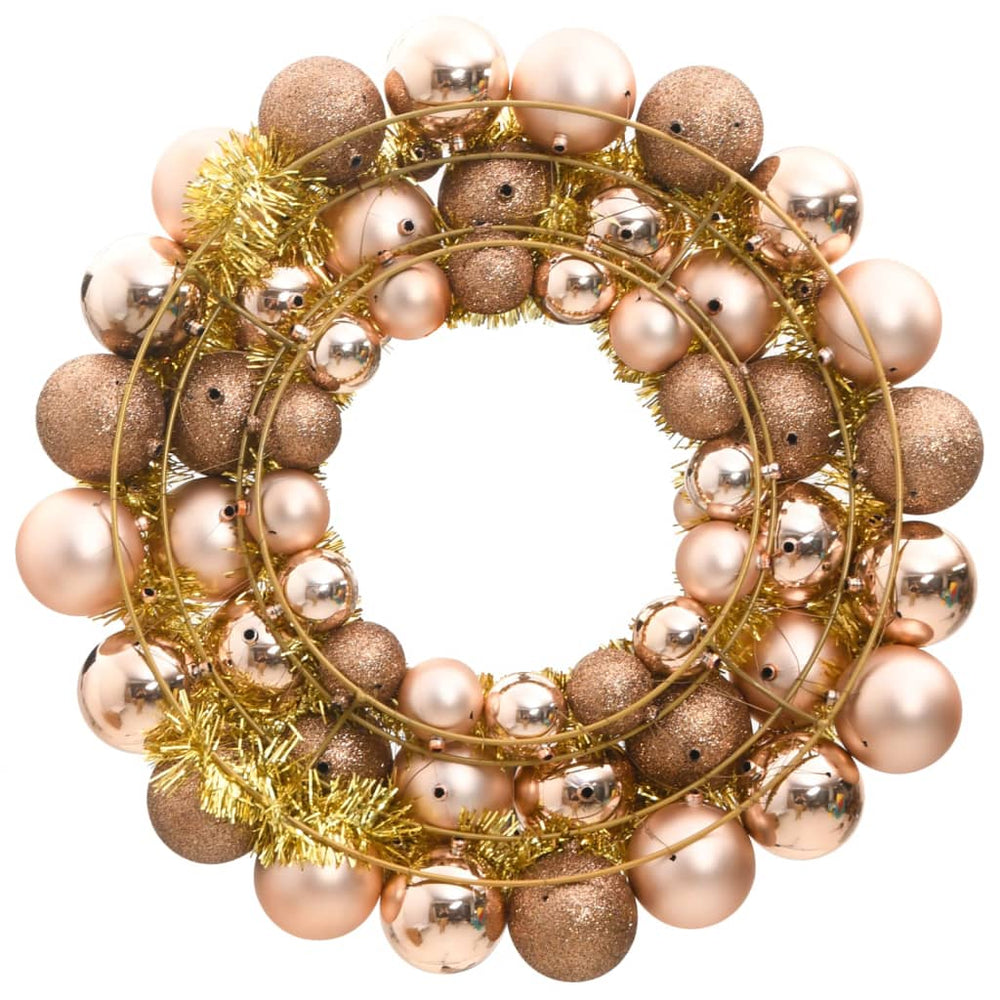 Weihnachtskranz Rotgolden 45cm