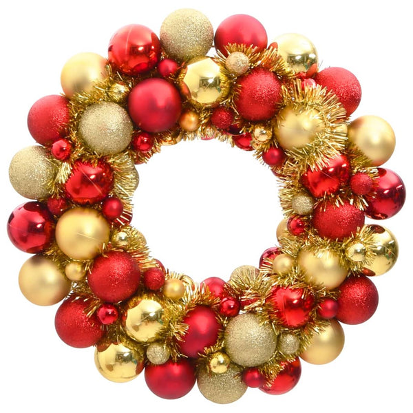 Weihnachtskranz Rot & Gold 45cm
