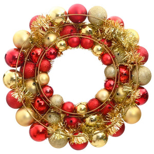 Weihnachtskranz Rot & Gold 45cm