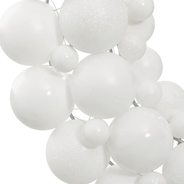 Weihnachtskranz Weiß 45cm