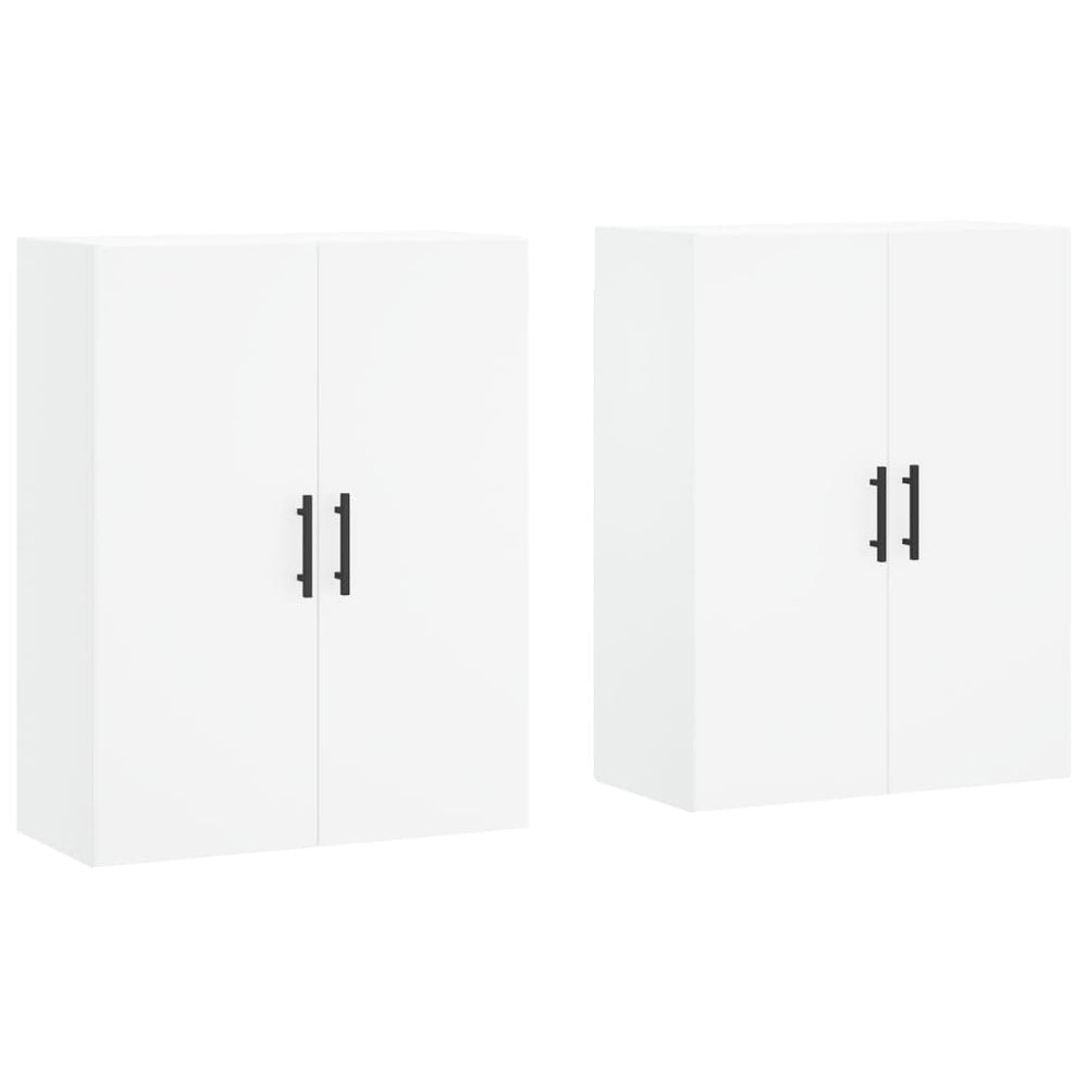 Wandschränke Weiß 69,5x34x90 cm, 2er-Set