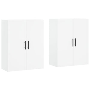 Wandschränke Weiß 69,5x34x90 cm, 2er-Set