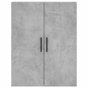 vidaXL Wall Cabinets 2 pcs. Concrete Grey 69.5x34x90 cm
