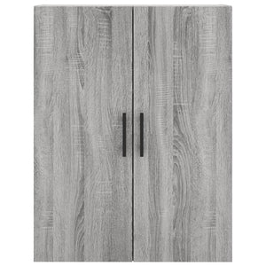 Wandschränke 2er Set Grau Sonoma 69,5x34x90 cm