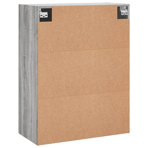 Wandschränke 2er Set Grau Sonoma 69,5x34x90 cm