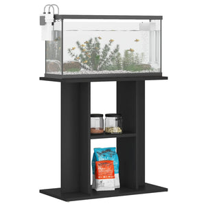 Aquariumständer Schwarz 60x30x60 cm