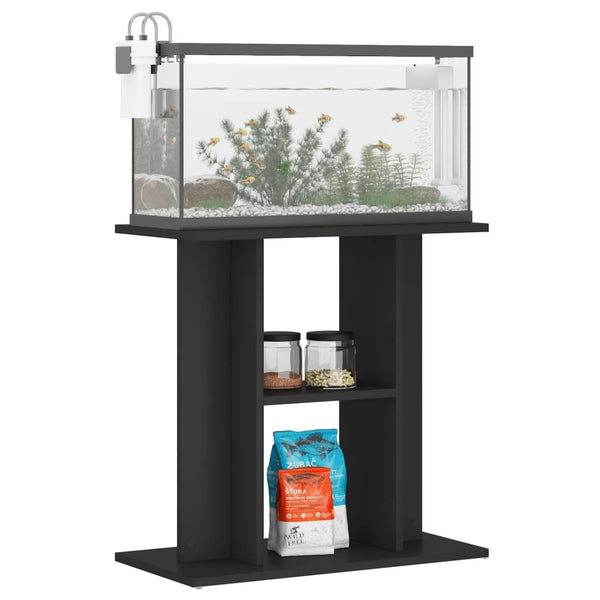 Aquariumständer Schwarz 60x30x60 cm