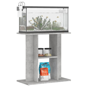 Aquariumständer Betongrau 60x30x60 cm