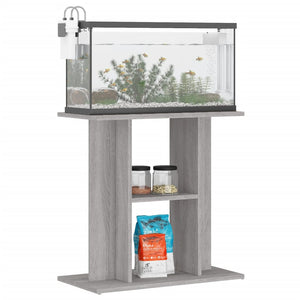 Aquariumständer Grau Sonoma 60x30x60 cm