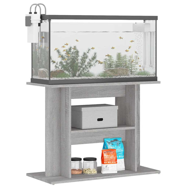 Aquariumständer Betongrau 80x35x60cm
