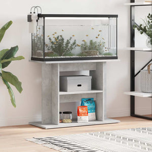 Aquariumständer Betongrau 80x35x60cm