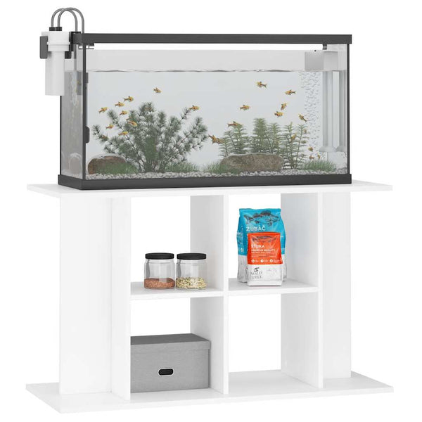 Aquariumständer Weiß 100x40x60 cm