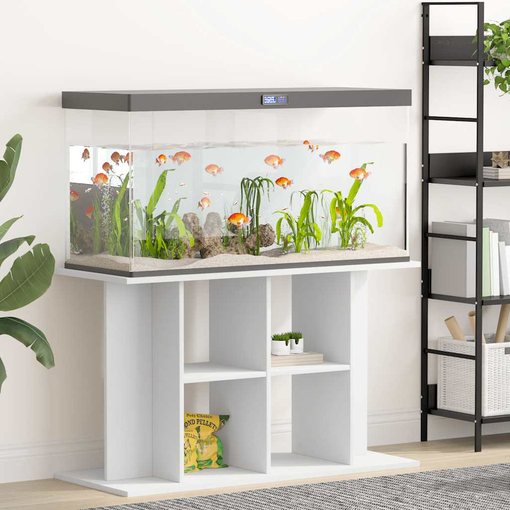 Aquariumständer Weiß 100x40x60 cm