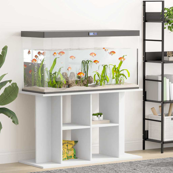 Aquariumständer Weiß 100x40x60 cm