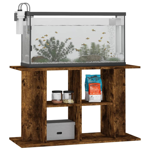 Aquariumständer Räuchereiche 100x40x60 cm