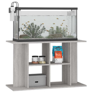 Aquariumständer Grau Sonoma 100x40x60 cm