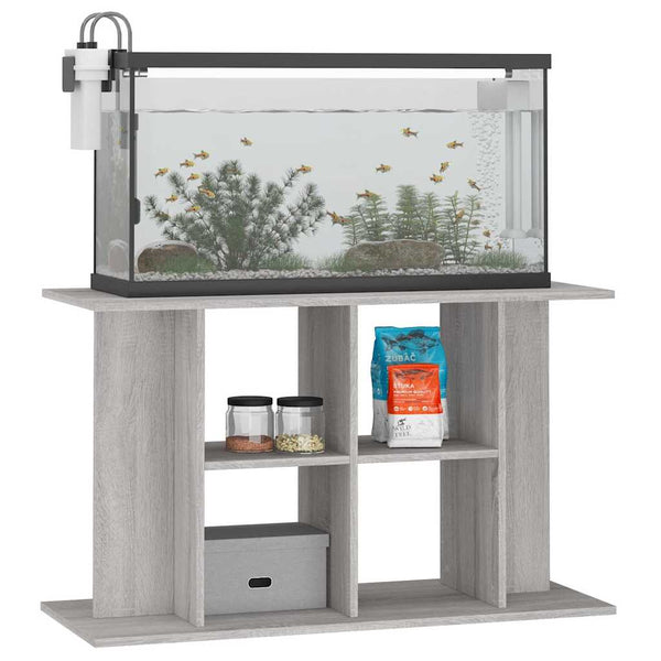 Aquariumständer Grau Sonoma 100x40x60 cm