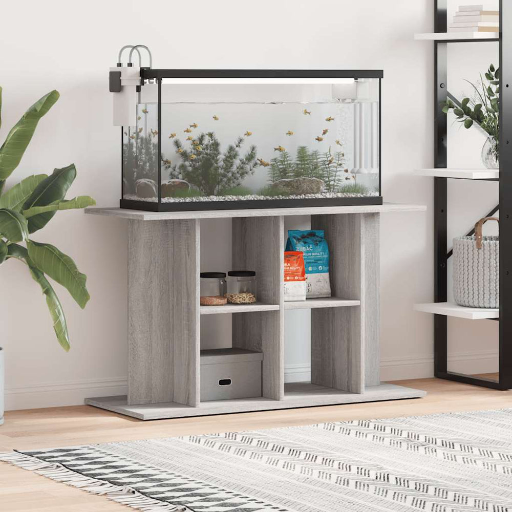 Aquariumständer Grau Sonoma 100x40x60 cm