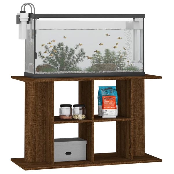Aquariumständer Braun Eiche 100x40x60 cm